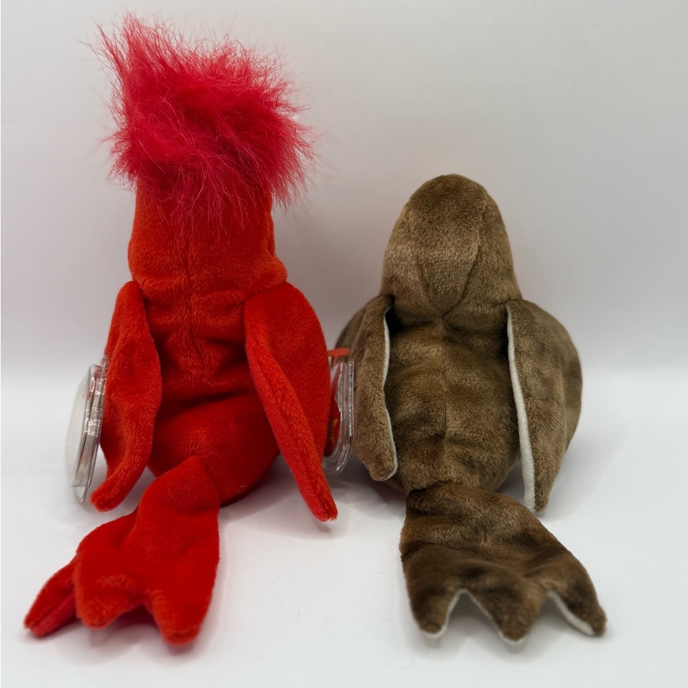 2 TY Beanie Baby Bird Plushies - Picture 3 of 4